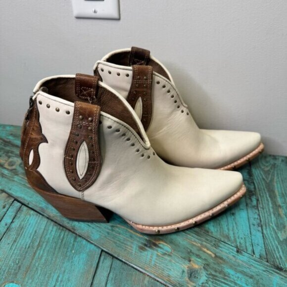 Ariat Greeley Western Boot Size 10B Southwestern Coastal Cowgirl - Picture 2 of 12